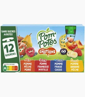 Pom'Potes fraise Materne