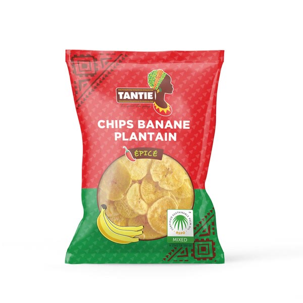 Chips Banane Plantain 85G Epice