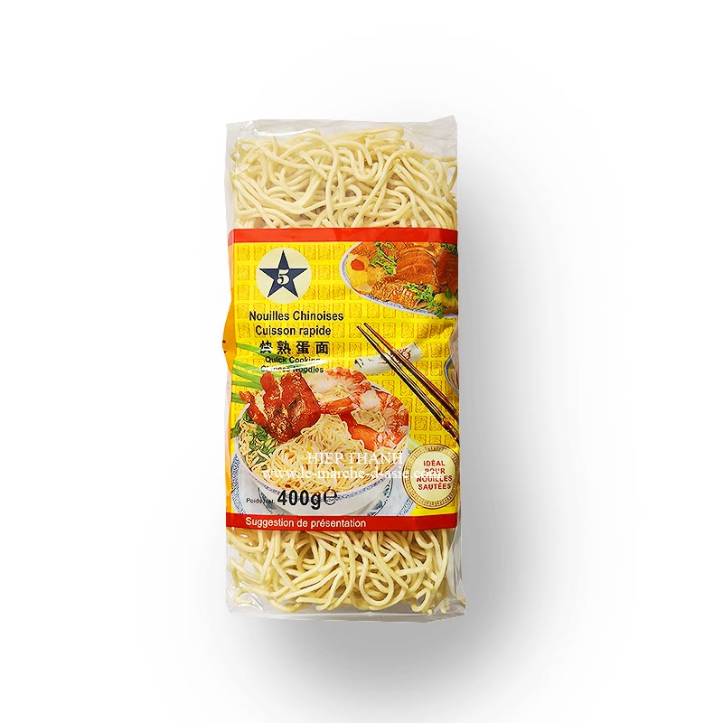 Nouilles Chinoises Cuisson Rapide 400g 5 Étoiles