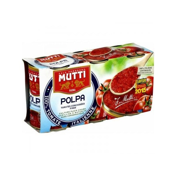 Pulpe de Tomates Mutti x2