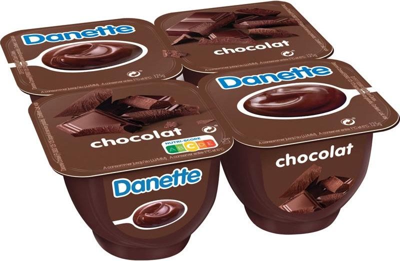 Danette Chocolat X 4