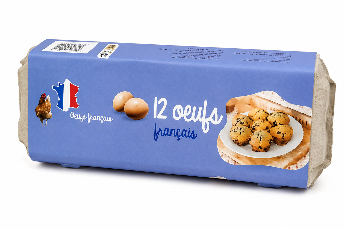 Œufs Frais Moyens x12