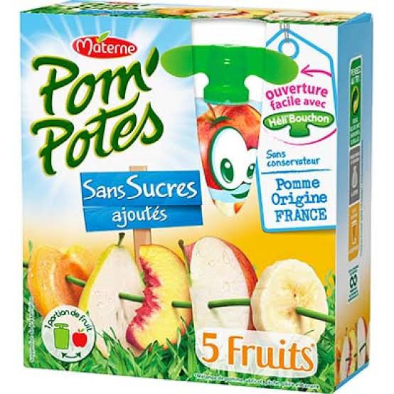 Pom'Potes fraise Materne