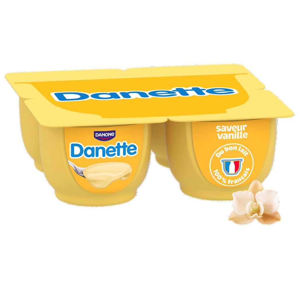 Danette X4 Sav.vanille X4