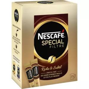 Sticks Nescafé filtre x25