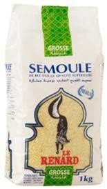 Semoule DE Ble 1KG Grosse Renard