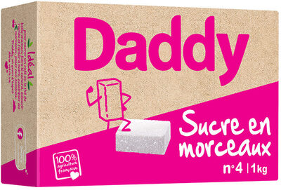 Daddy sucre en morceaux n°4 1kg