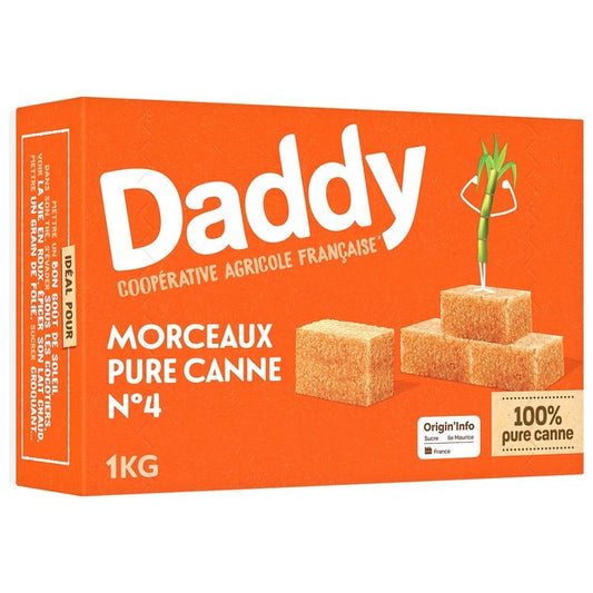 Sucre en Morceaux Pure Canne Daddy 1kg