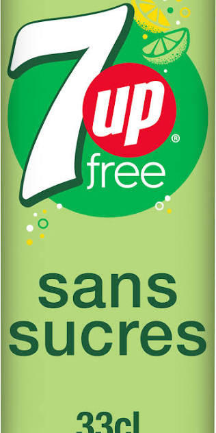 7 Up sans sucre 33cl