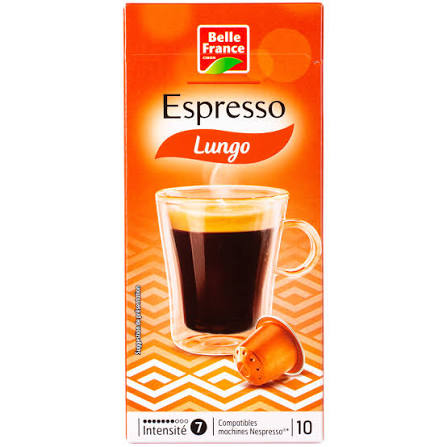 Capsules café longo x10