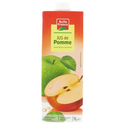 Brik 1L Jus Pomme Abc BF