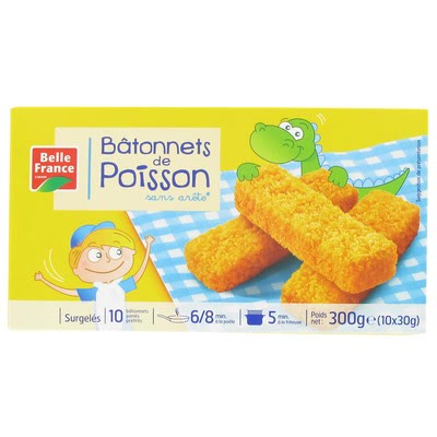 Bat.poisson Pane X10 BF