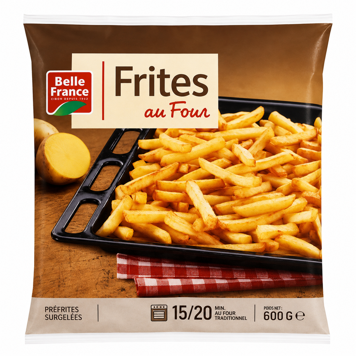 Frites au Four 600g