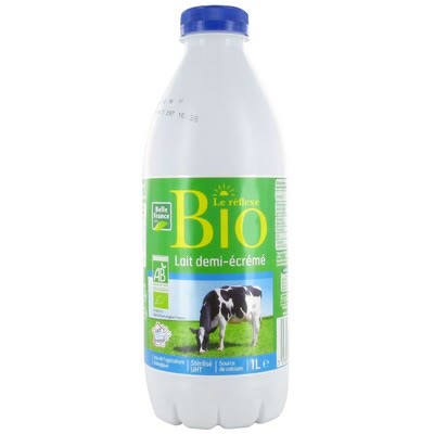 BV 1L Lait Bio 1/2ECRE.BF