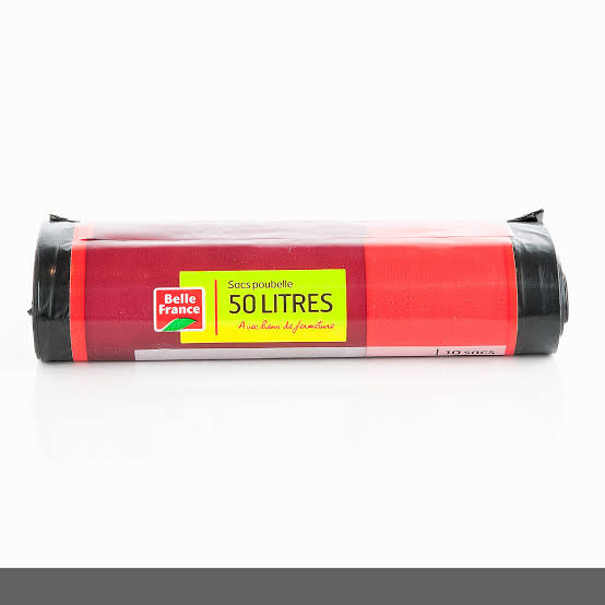 Sacs poubelle 50L x10