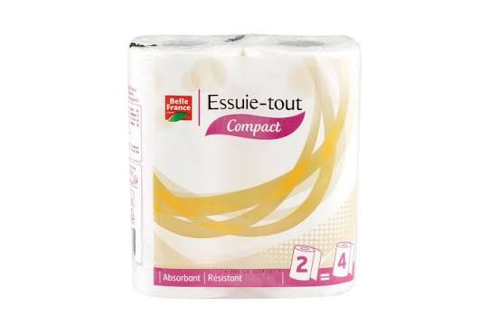 Essuie-tout compact x2 Belle France