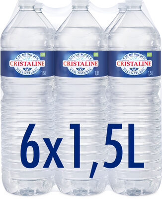 Cristaline eau de source 6x1,5L