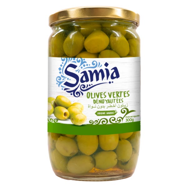 300G Olives Vertes Denoy.samia