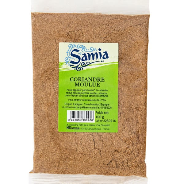 Samia Coriandre Moulue 100G