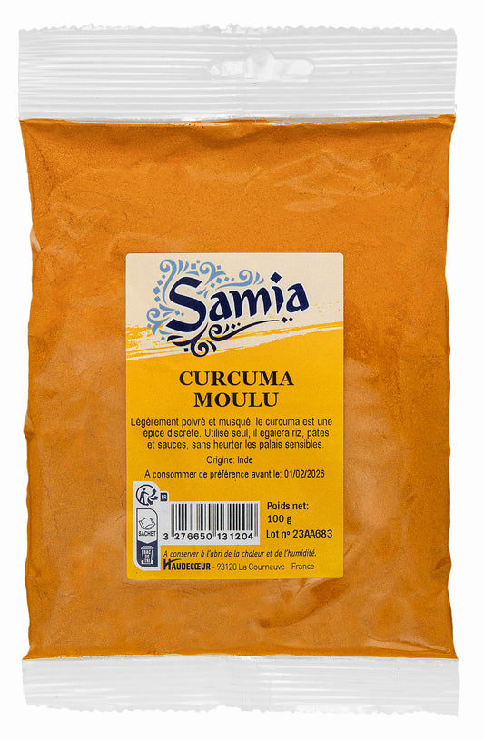Samia Curcuma Moulu 100G