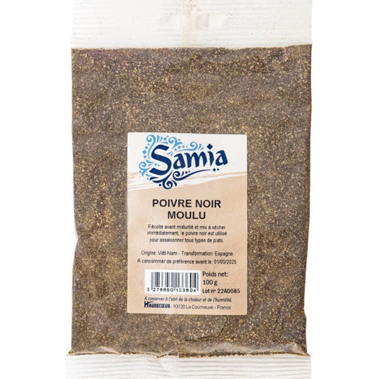 Samia Poivre Noir Moulu 100G