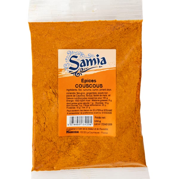 Samia Épices Couscous 100G