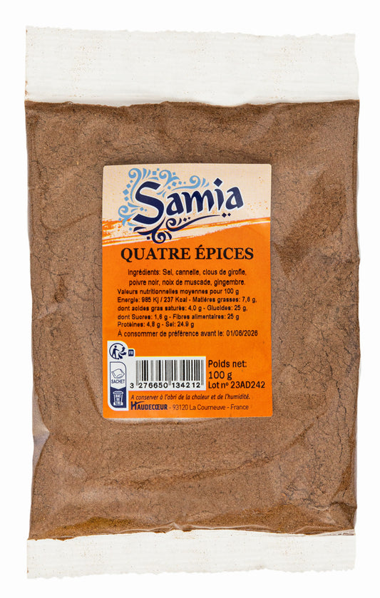 Samia Quatre Epices 100G