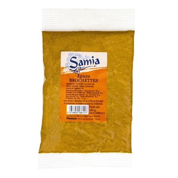 Epices Brochettes 100G Samia