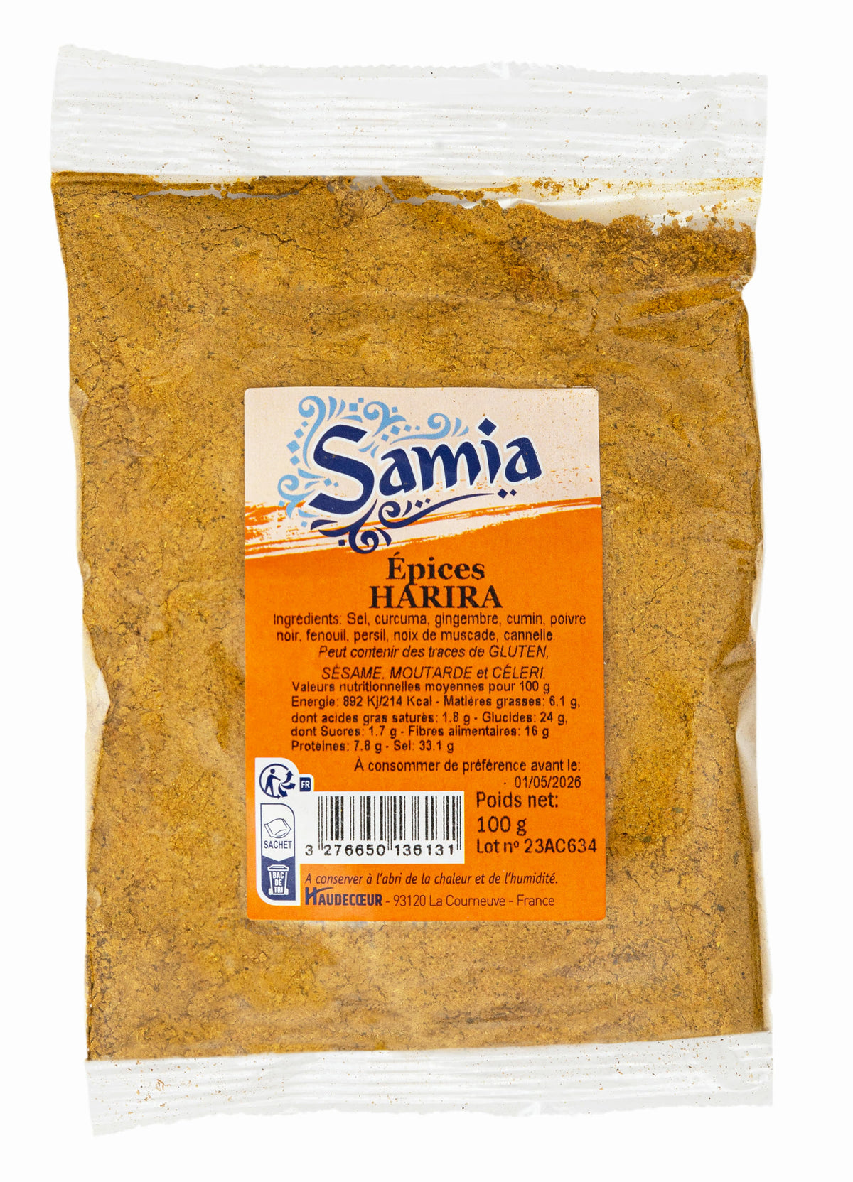 Epices Harira 100G