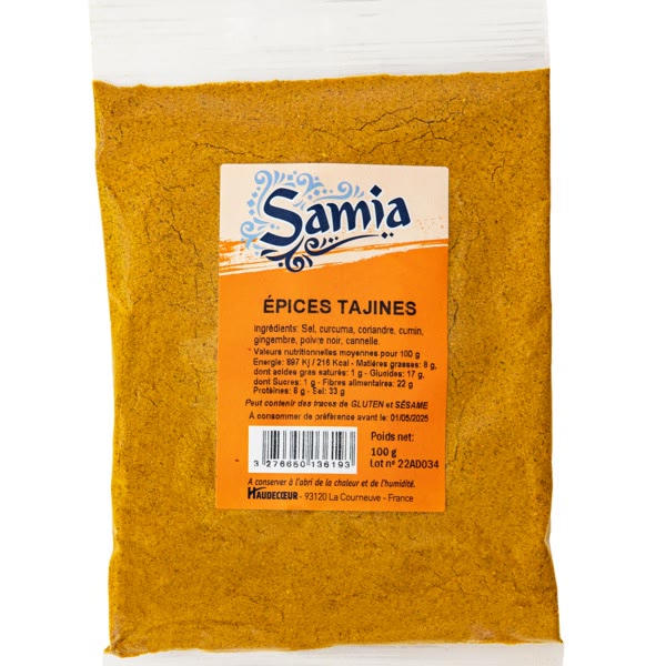 Samia Épices Tajine 100G