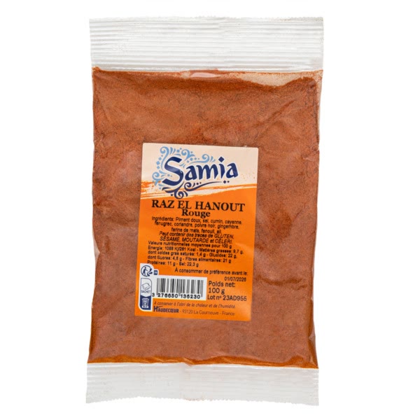 Raz EL Hanout Rouge 100G