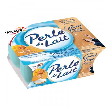Perle Lait /lit Mangue X4