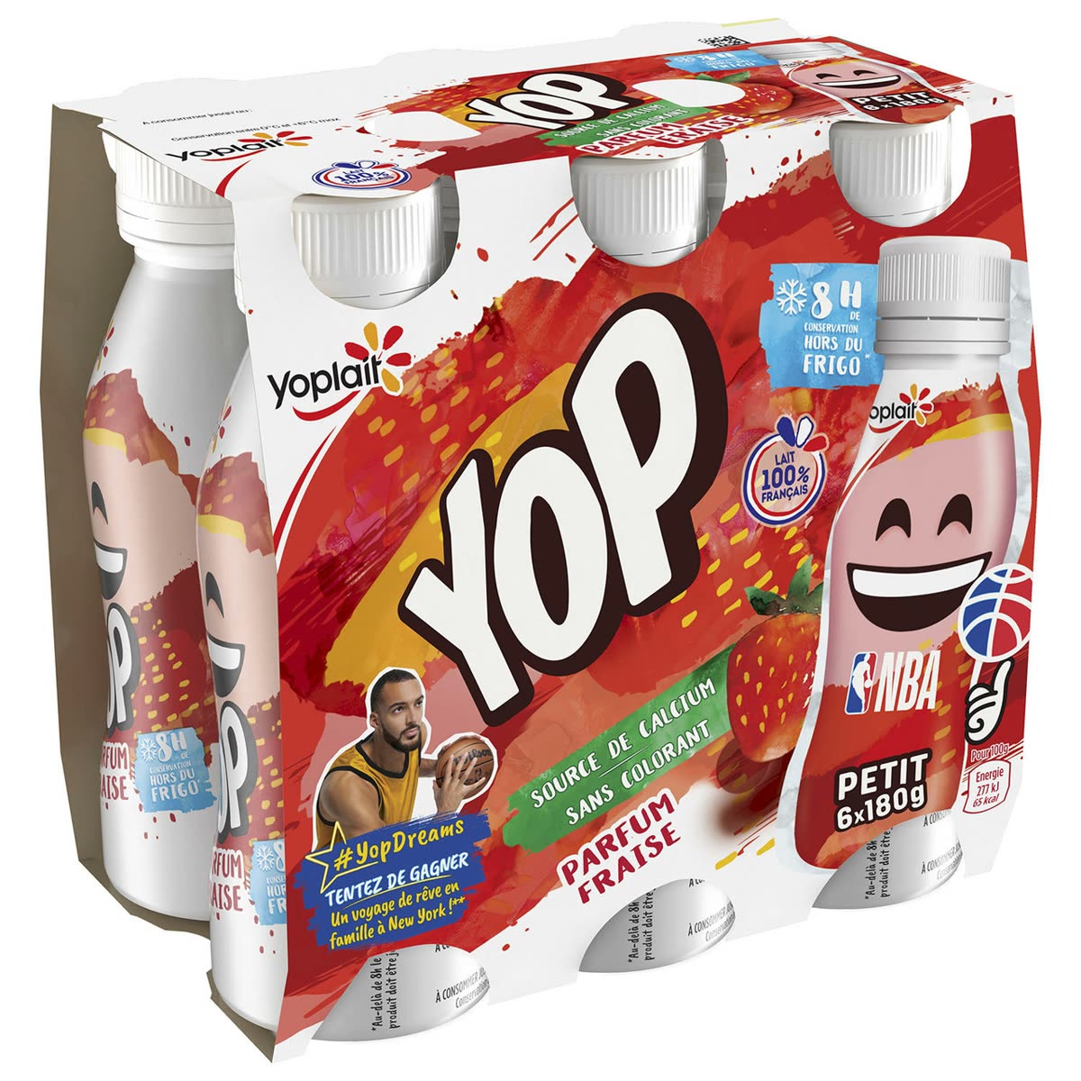 P'tit Yop Gout Fraise X6