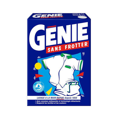 Lessive en poudre Genie sans frotter 450g