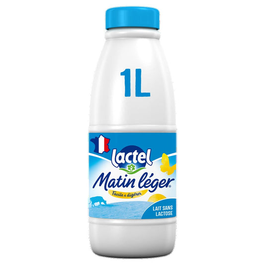 Lait Sans Lactose Matin Léger 1L