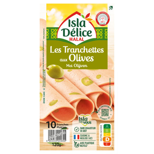 Les tranchettes aux olives 10 tranches