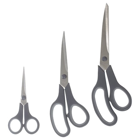 Lot de 3 ciseaux multi-usage Essentiel