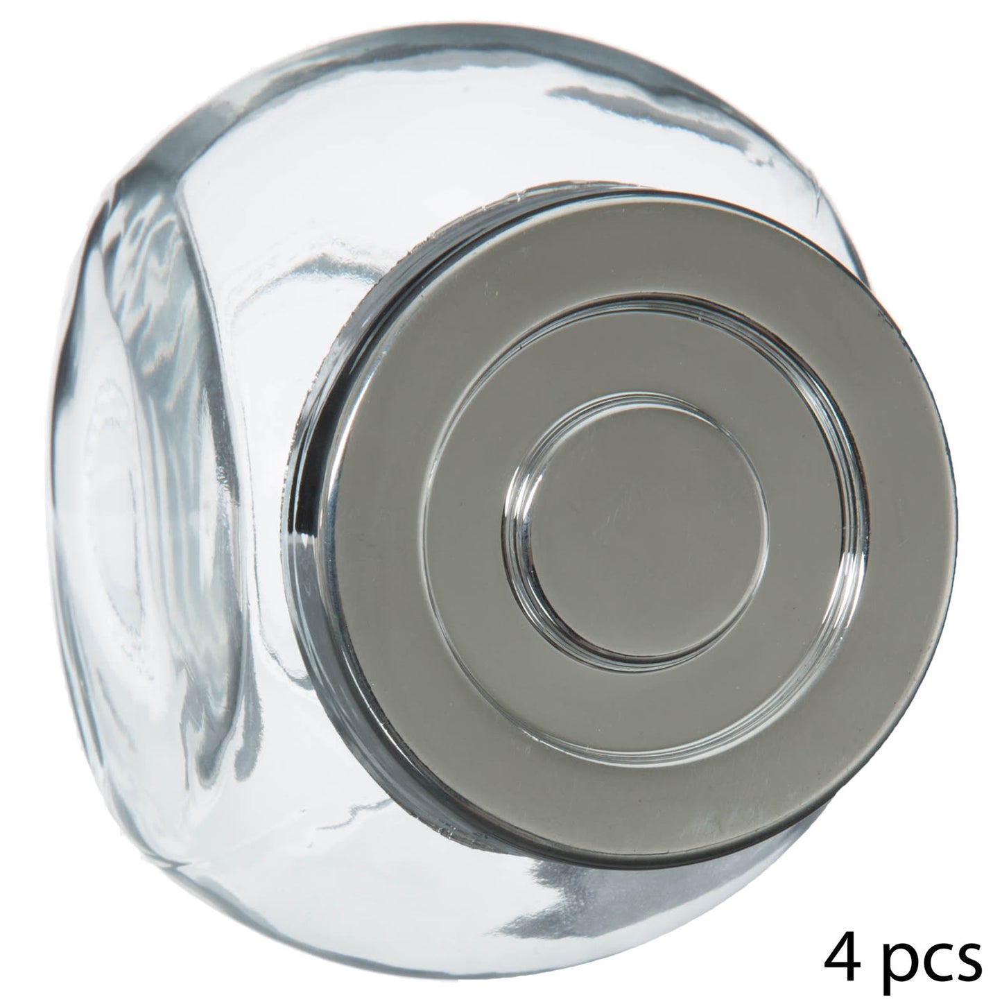 4 Pots A Epices EN Verre