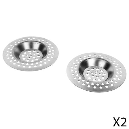 Lot de 2 grilles d'évier