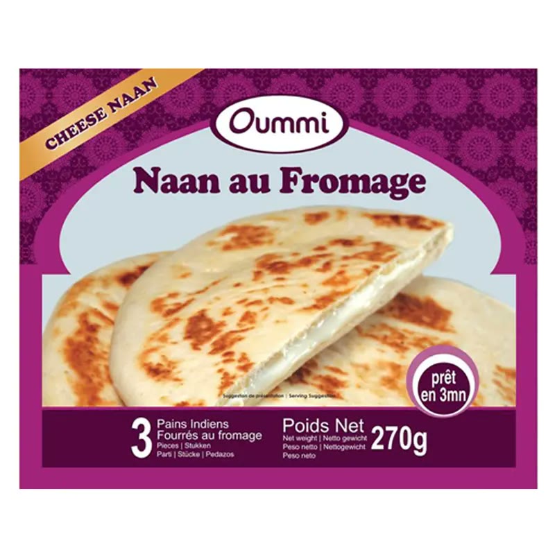 Naans AU Fromage 3X90G