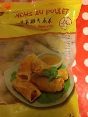 Nems au poulet 800g Foo Seng