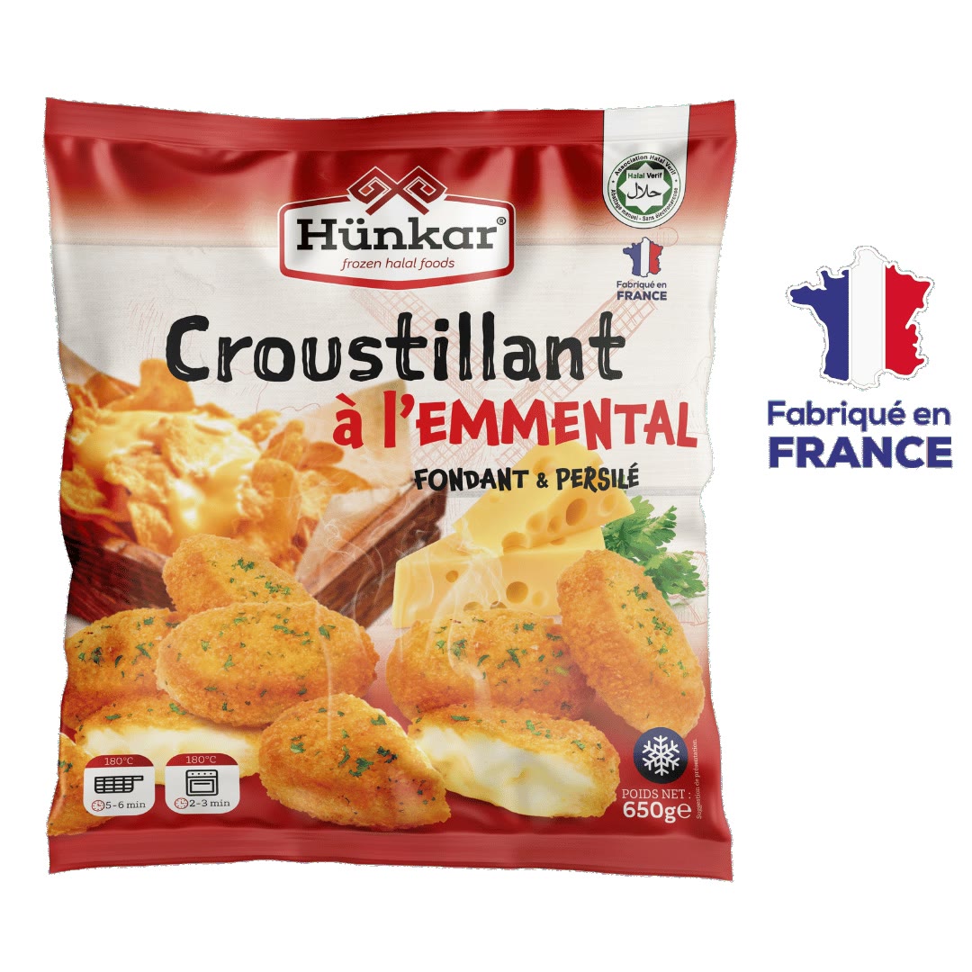 Croustillant A L'emmental Fondant&persilé 650G