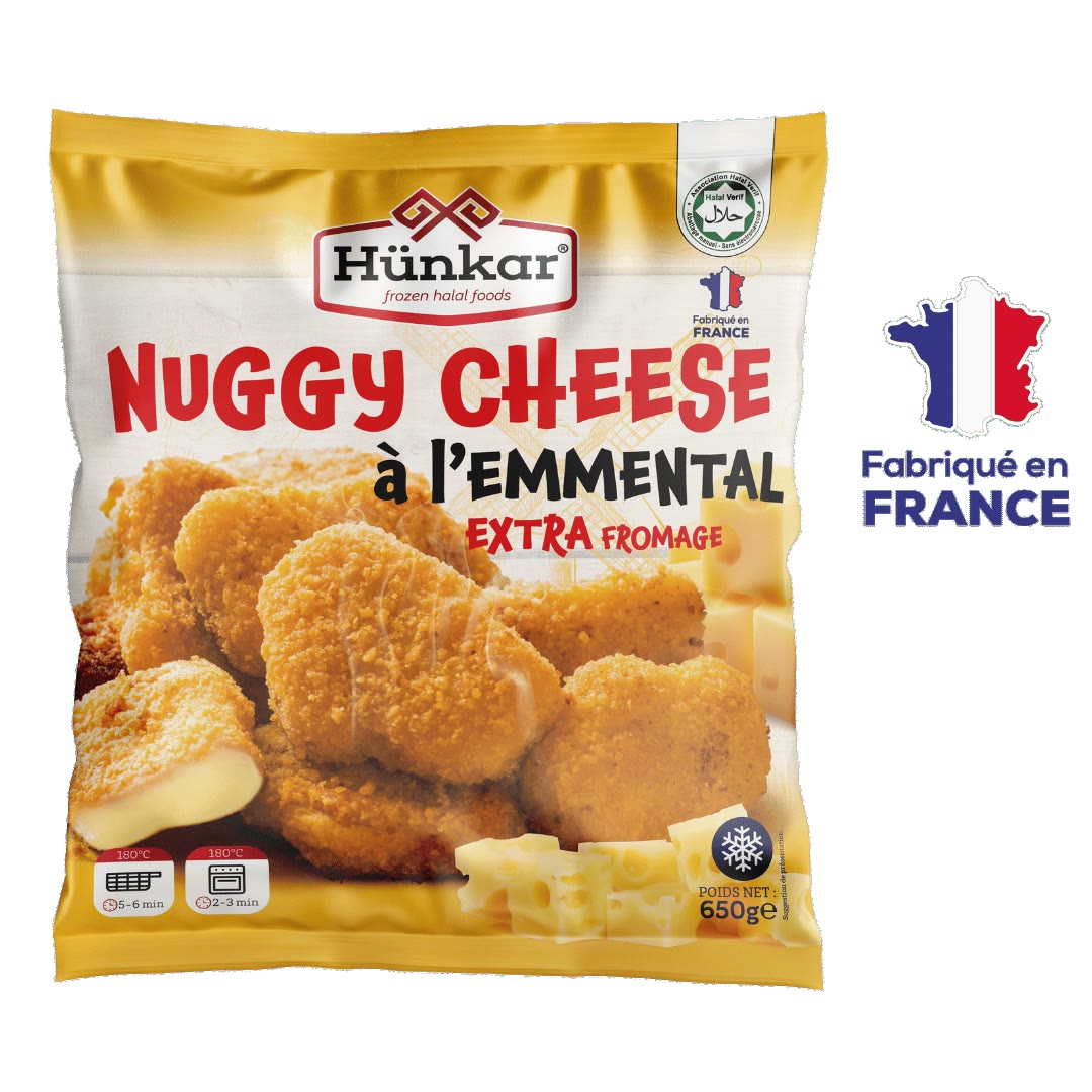 Nuggy Chees A L'emmental Extra Romage 650G
