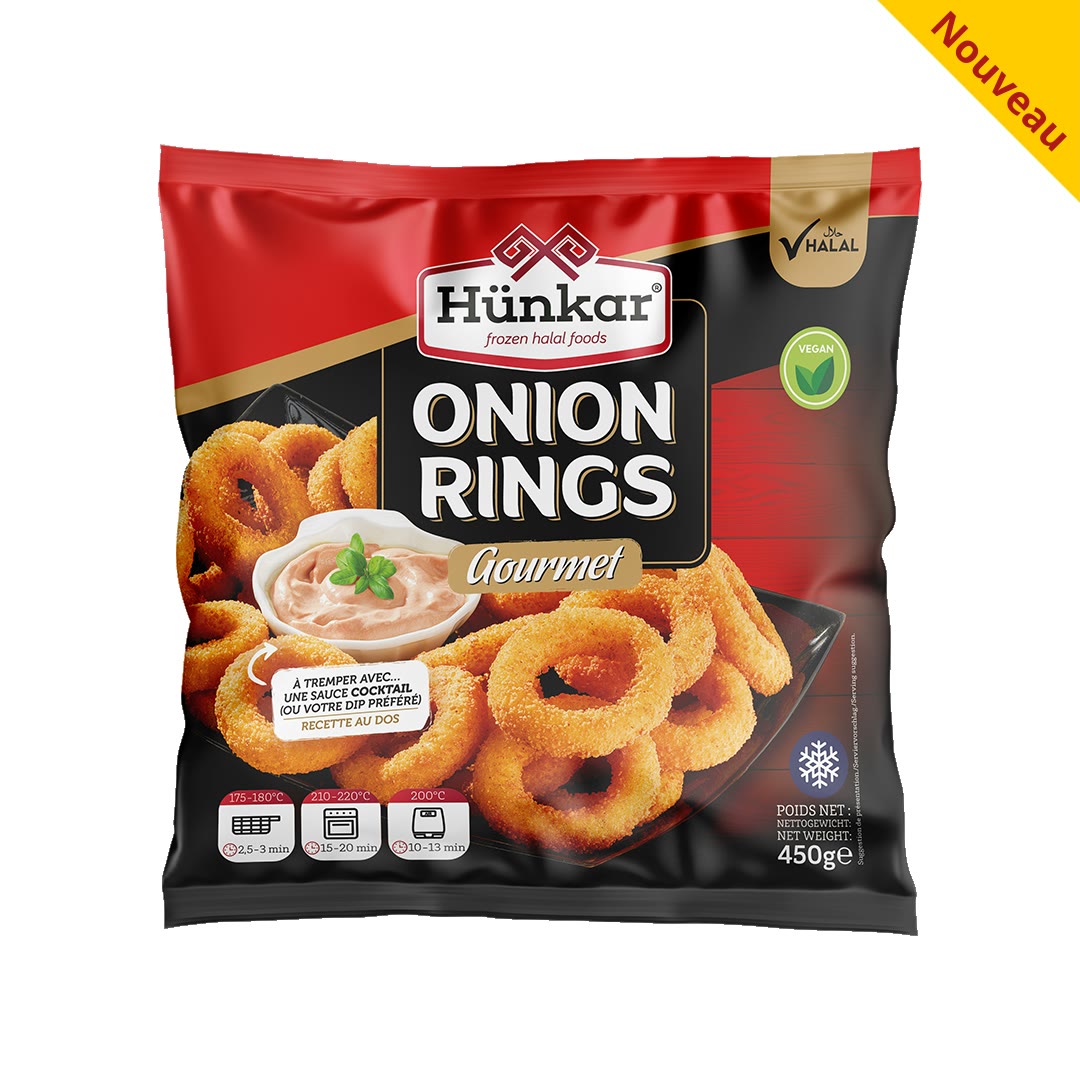 Onion Rings 450G Hunkar
