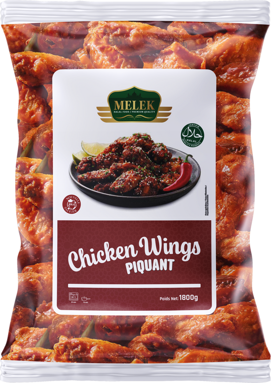 Chicken wings spicy Melek 1800g surgelé halal