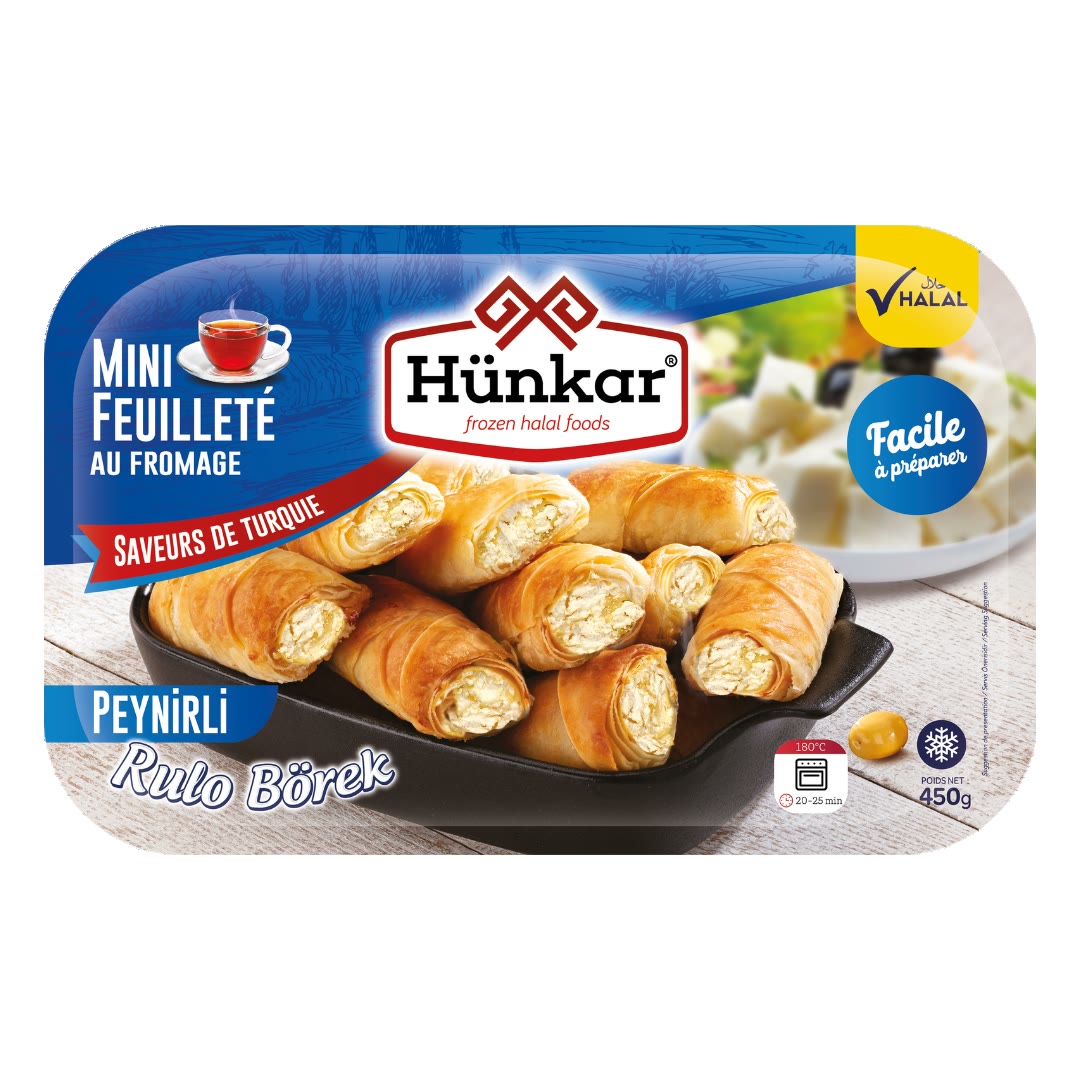 Mini Feuillete Fromage 500G Hunkar