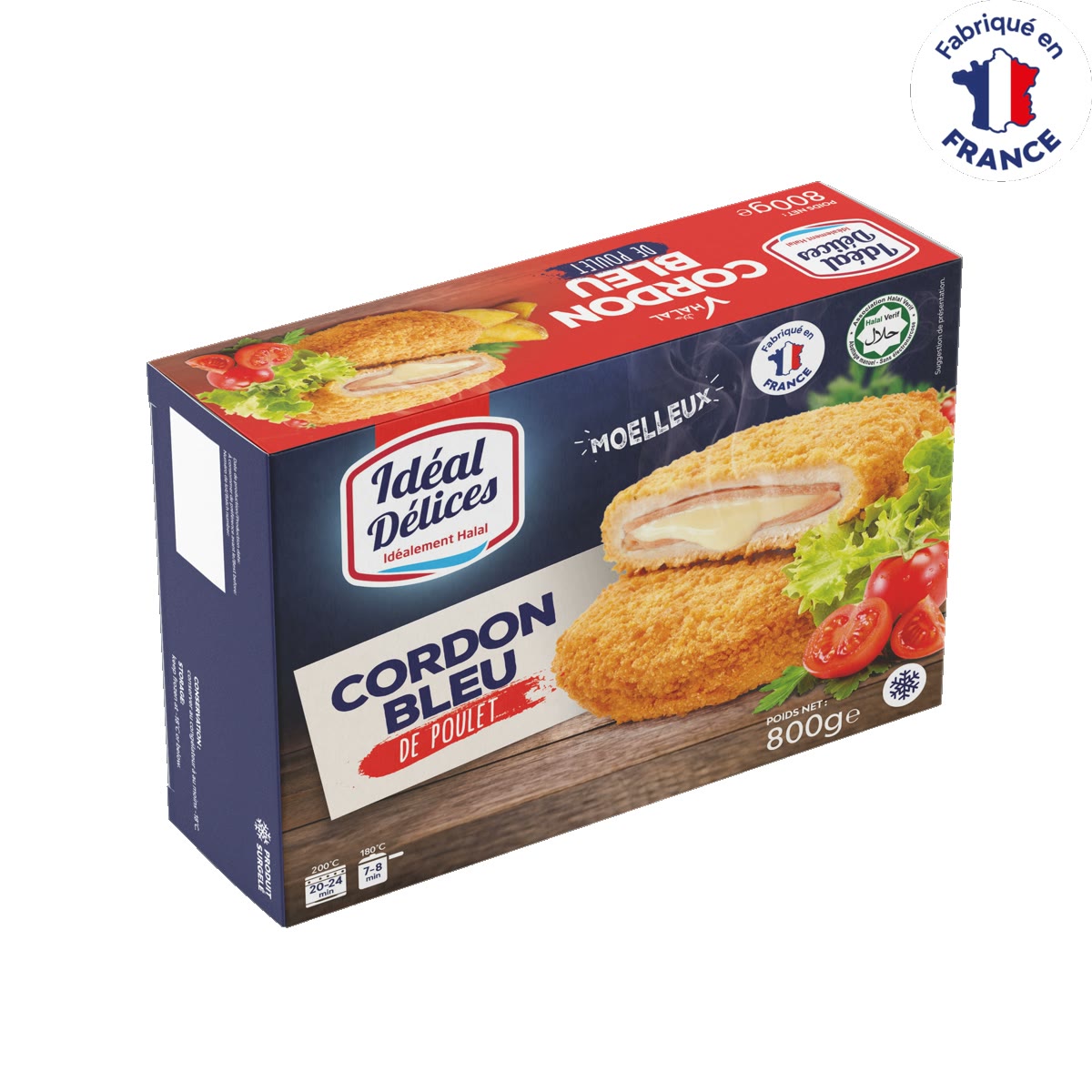 Cordon Bleu Poulet 800G ID