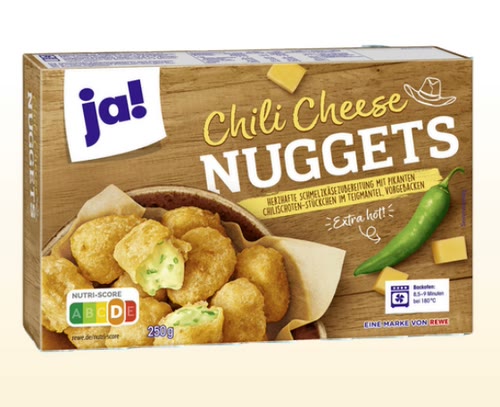 Chili-cheese Nuggets 250G Ja!