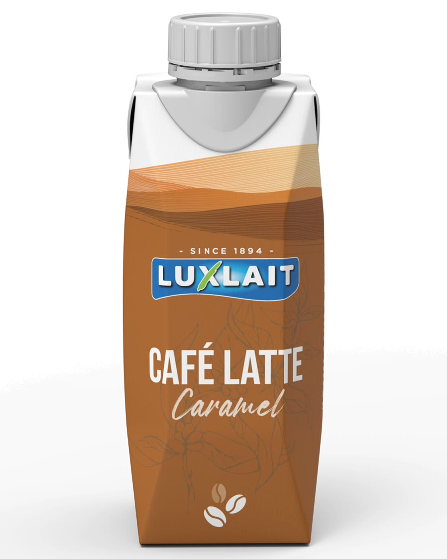 Luxelait Cafe Latte Caramel 25CL Shaker