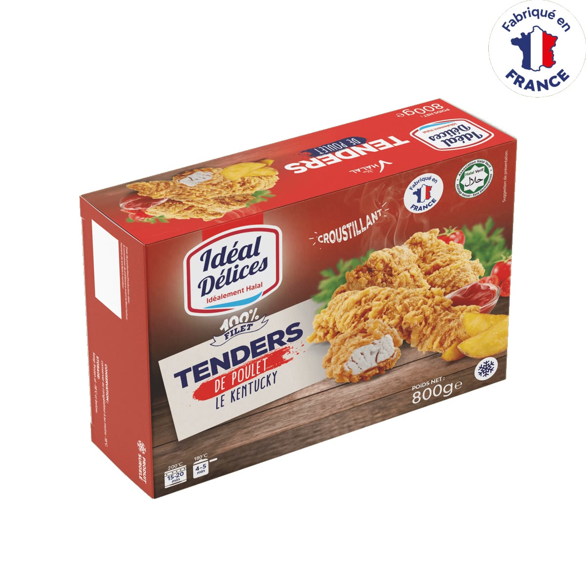 Tenders DE Poulet Kentchuky 800G